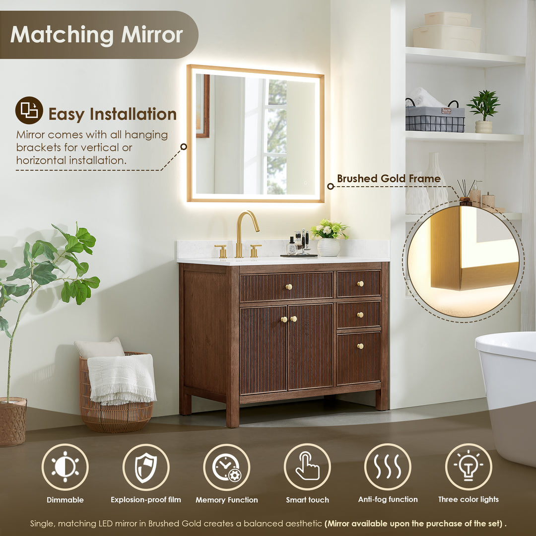 Cerrito 42" Single Bathroom Vanity