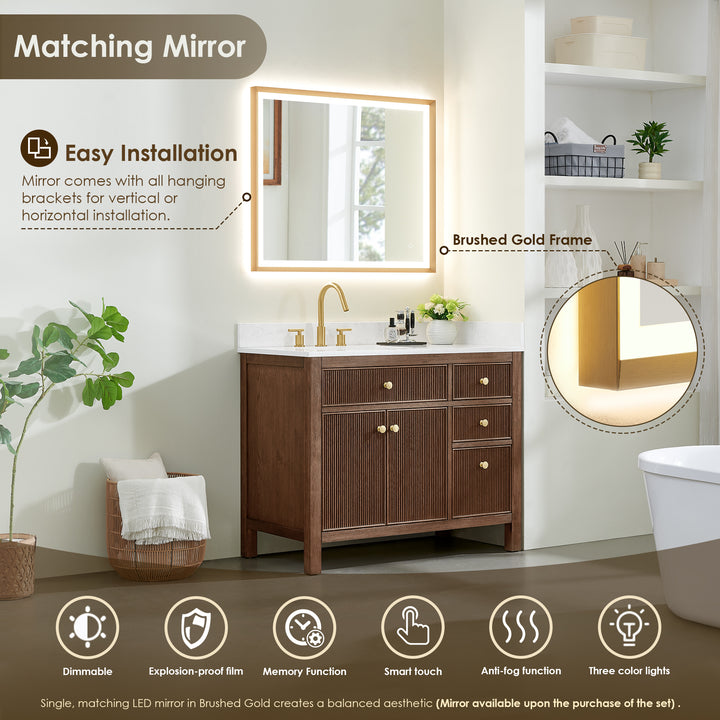 Cerrito 42" Single Bathroom Vanity