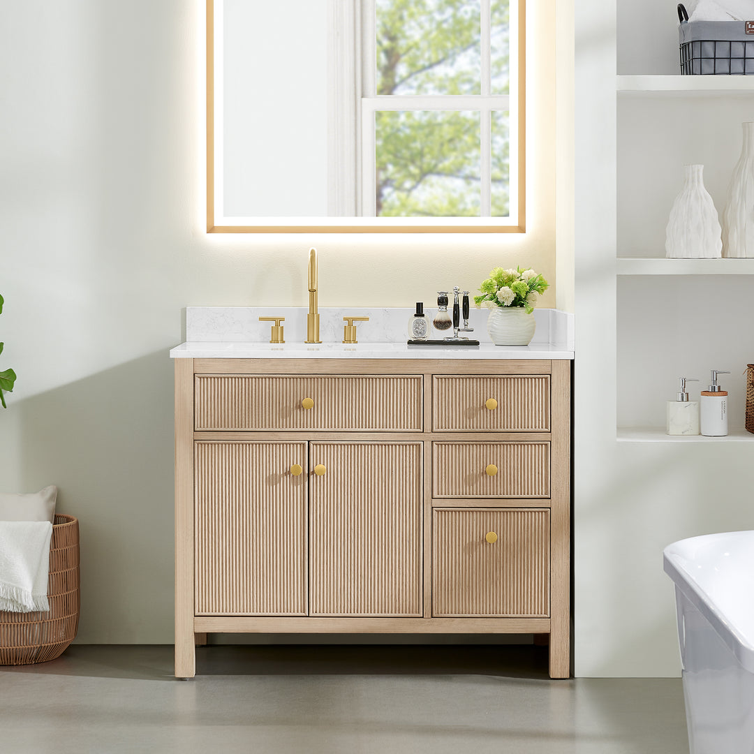 Cerrito 42" Single Bathroom Vanity