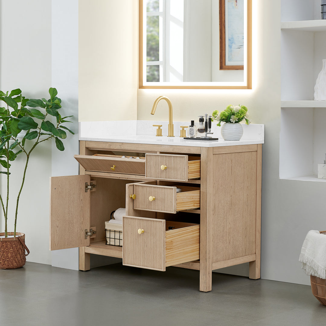 Cerrito 42" Single Bathroom Vanity