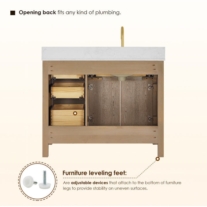 Cerrito 42" Single Bathroom Vanity