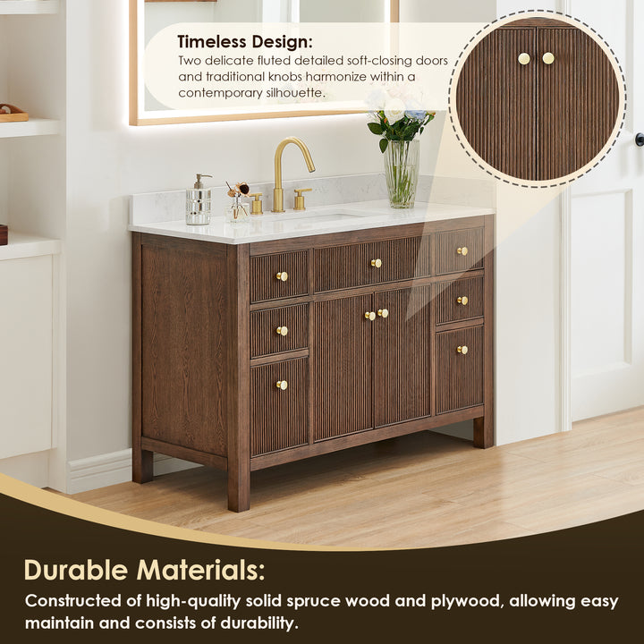 Cerrito 48" Single Bathroom Vanity