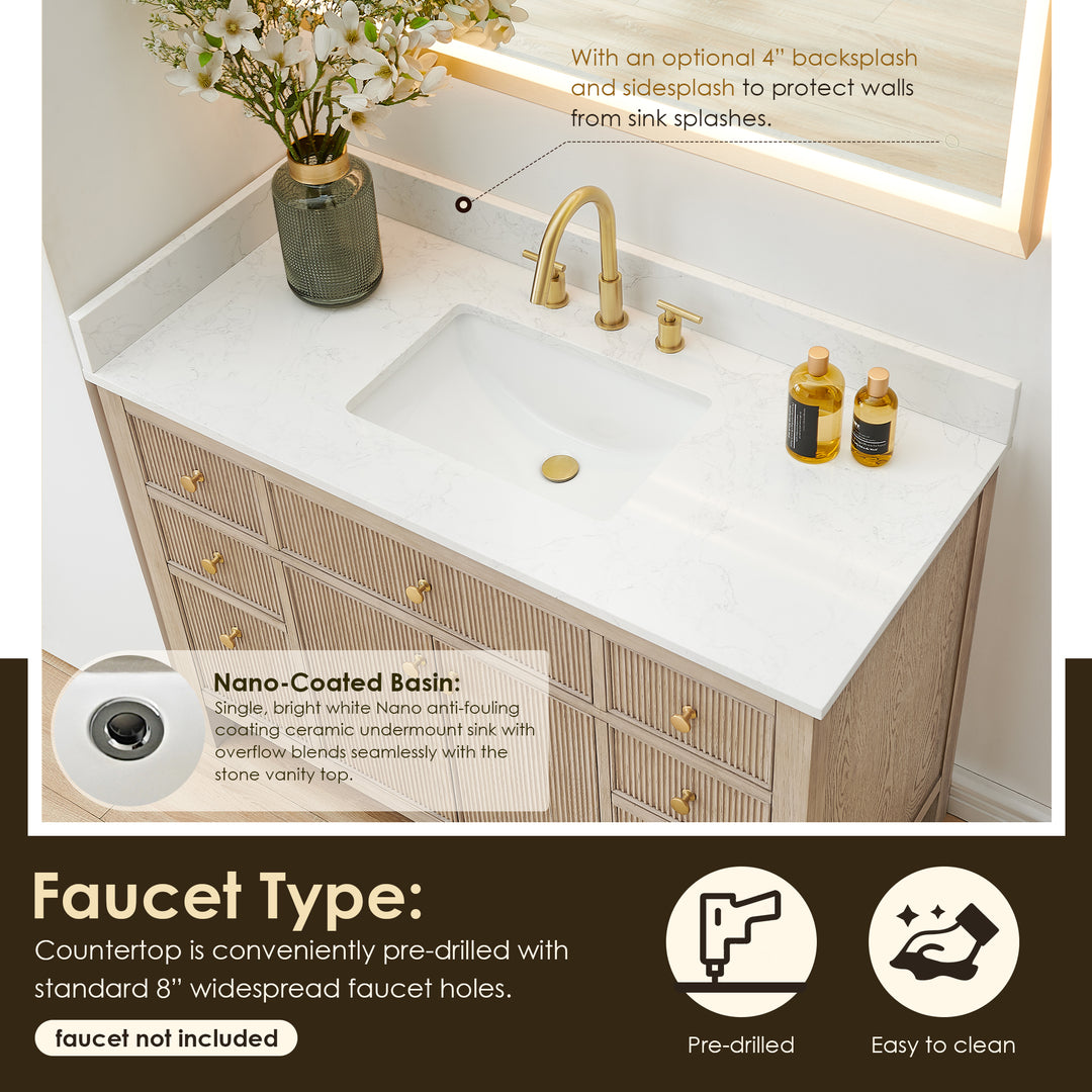 Cerrito 48" Single Bathroom Vanity