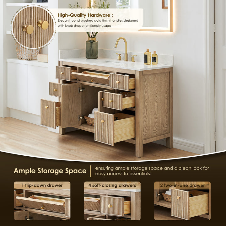 Cerrito 48" Single Bathroom Vanity