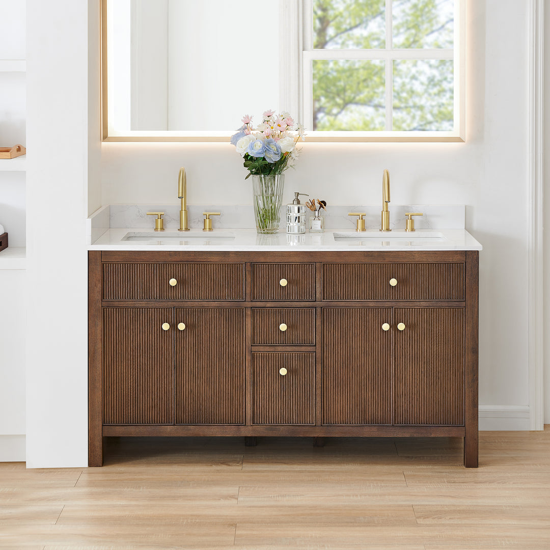 Cerrito 60" Double Bathroom Vanity