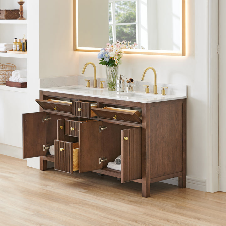 Cerrito 60" Double Bathroom Vanity