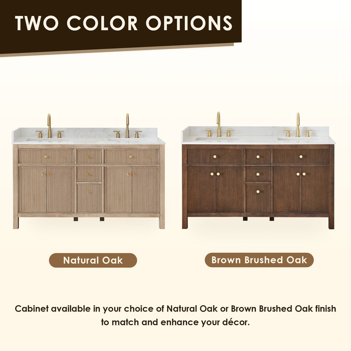 Cerrito 60" Double Bathroom Vanity