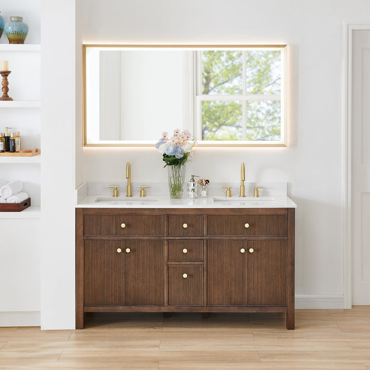 Cerrito 60" Double Bathroom Vanity