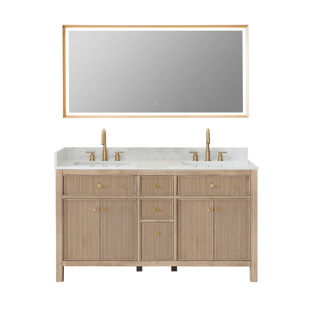 Cerrito 60" Double Bathroom Vanity