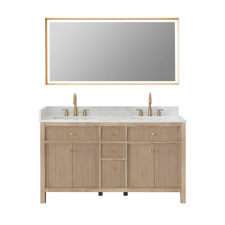 Cerrito 60" Double Bathroom Vanity