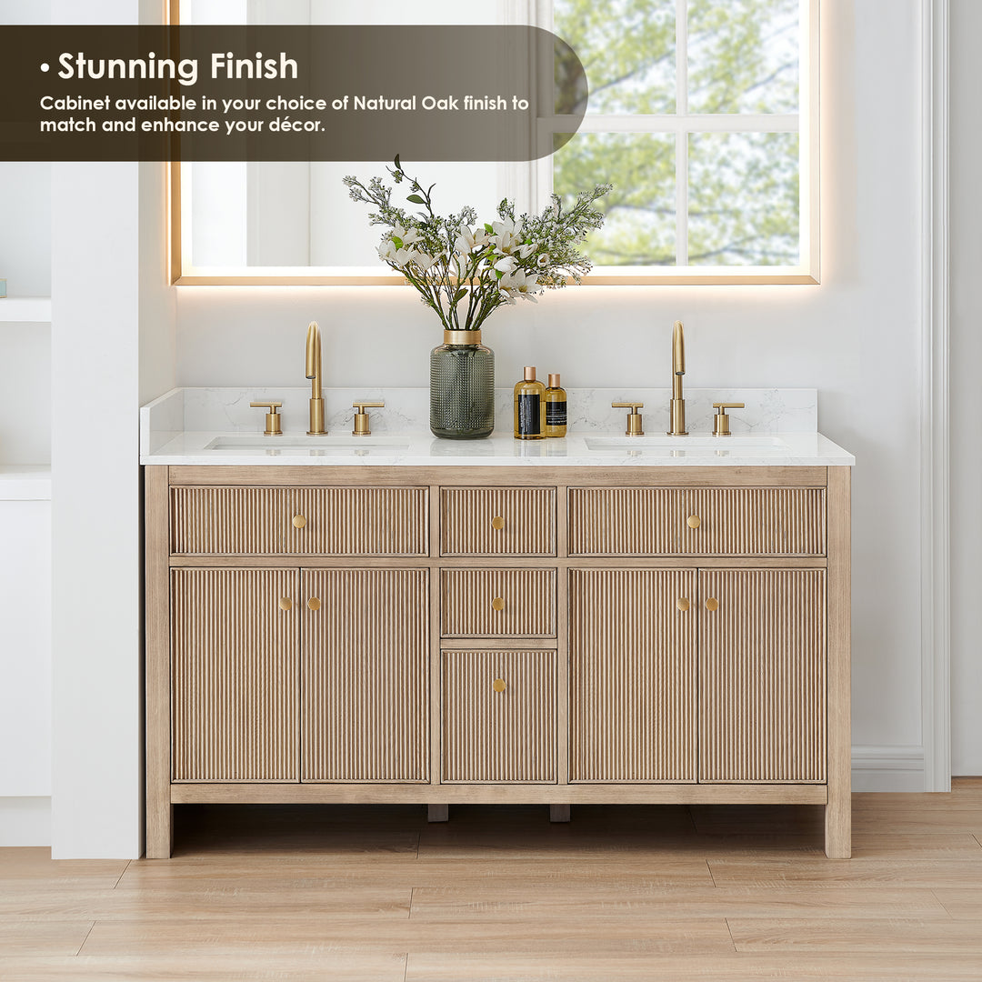 Cerrito 60" Double Bathroom Vanity
