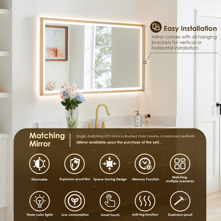 Cerrito 60" Single Bathroom Vanity