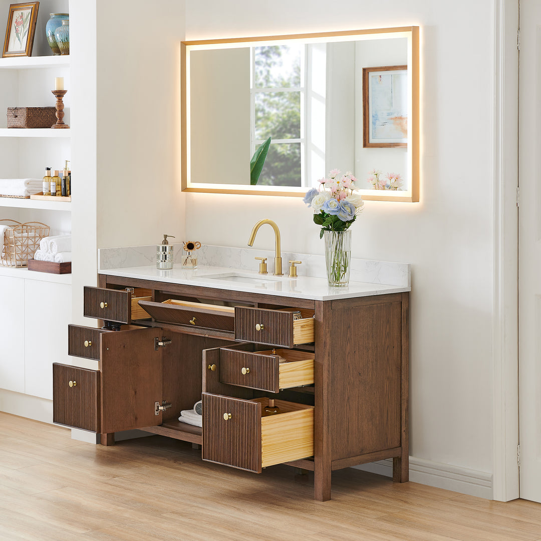 Cerrito 60" Single Bathroom Vanity