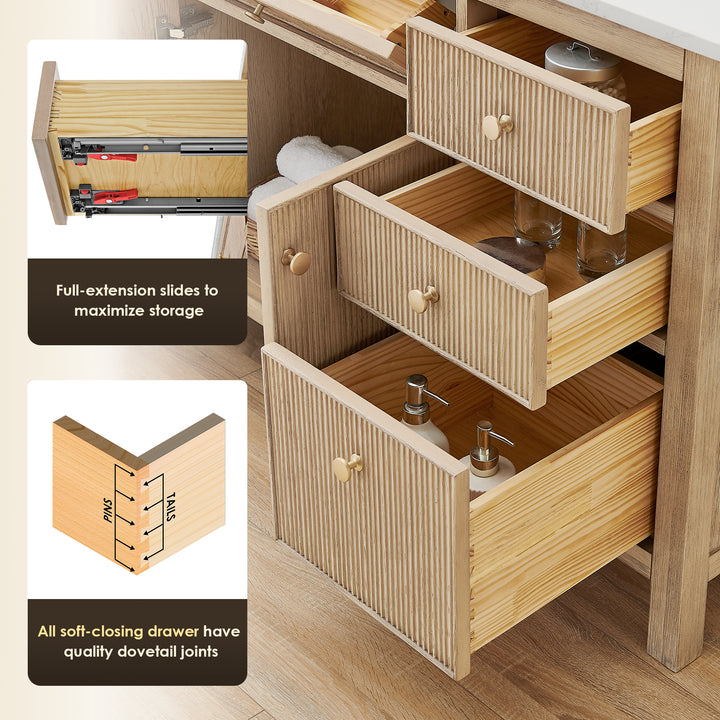 Cerrito 60" Single Bathroom Vanity