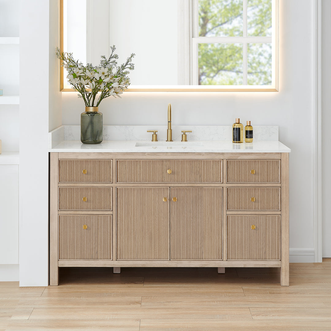 Cerrito 60" Single Bathroom Vanity