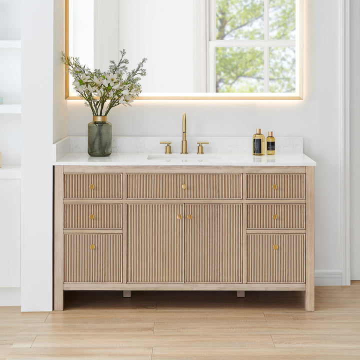 Cerrito 60" Single Bathroom Vanity