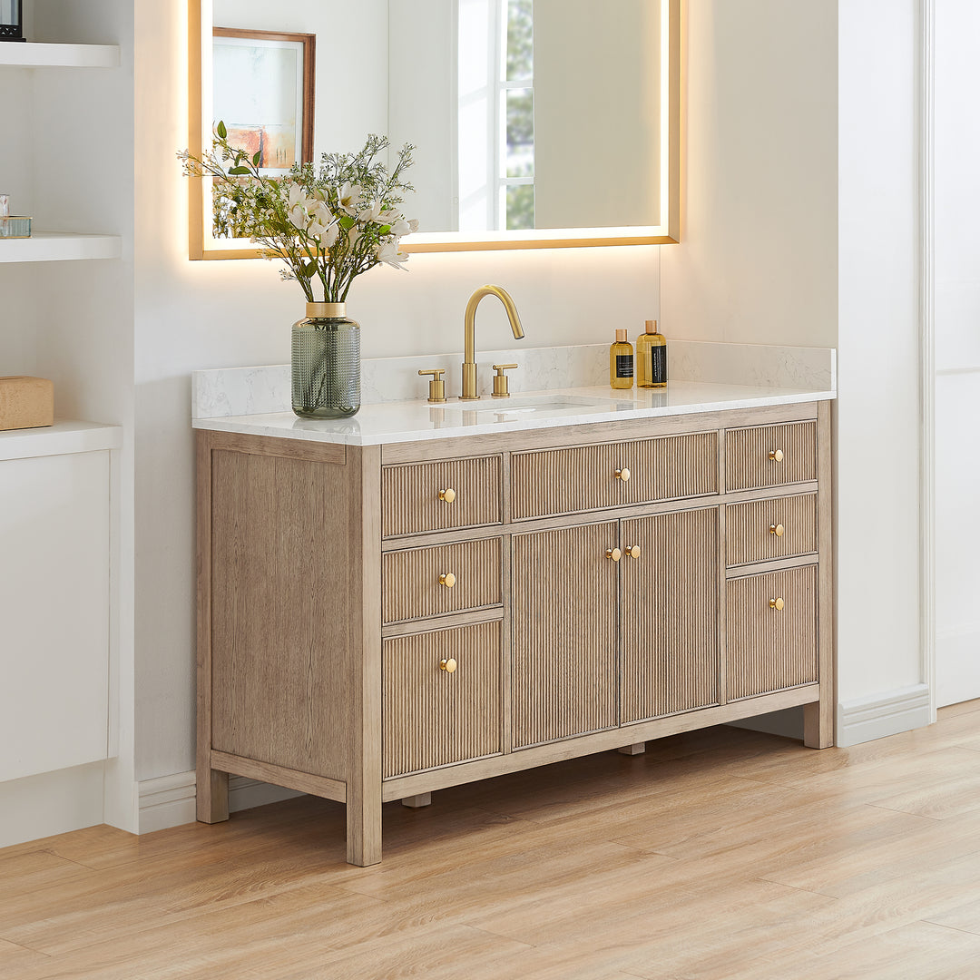 Cerrito 60" Single Bathroom Vanity