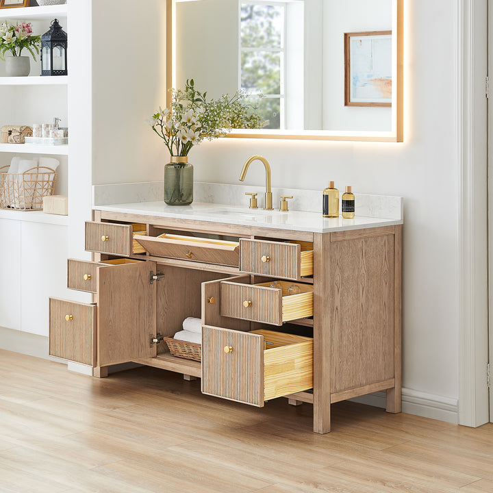 Cerrito 60" Single Bathroom Vanity