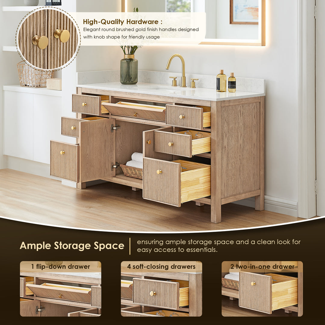 Cerrito 60" Single Bathroom Vanity