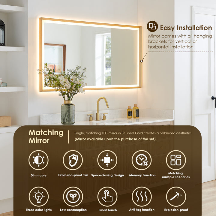 Cerrito 60" Single Bathroom Vanity