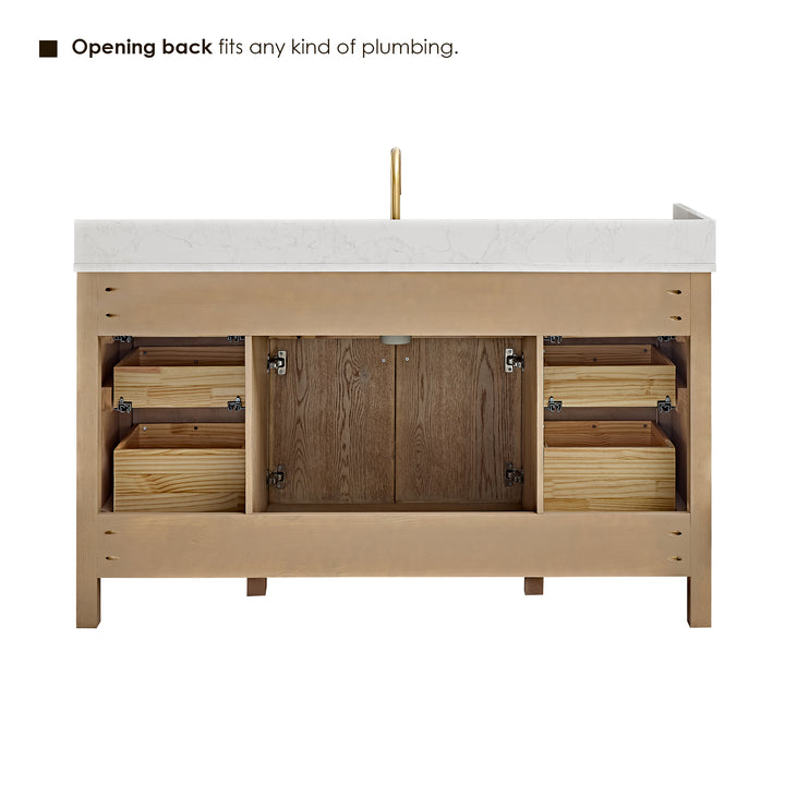 Cerrito 60" Single Bathroom Vanity