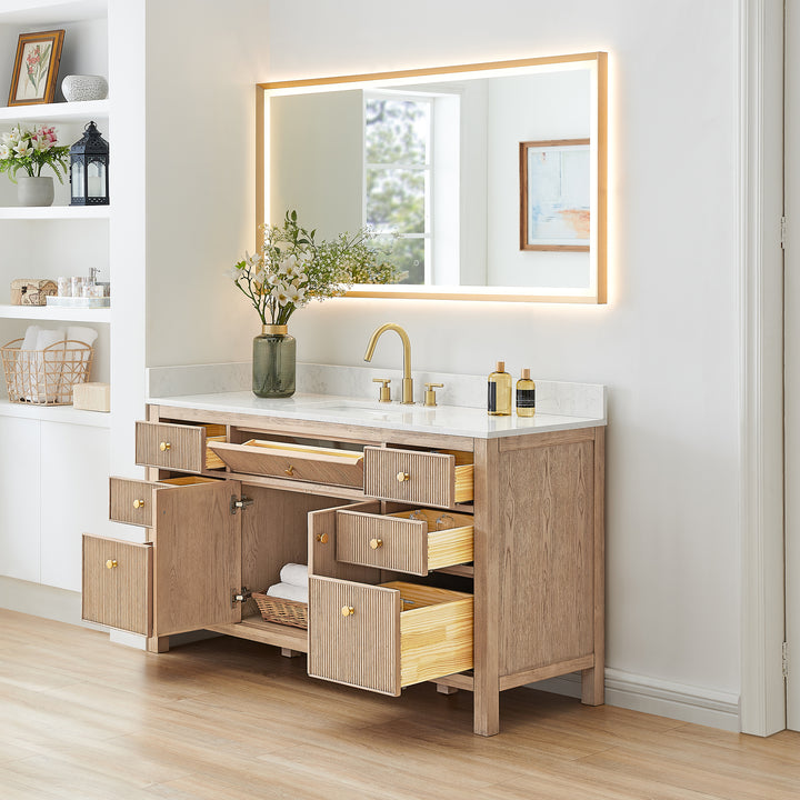 Cerrito 60" Single Bathroom Vanity