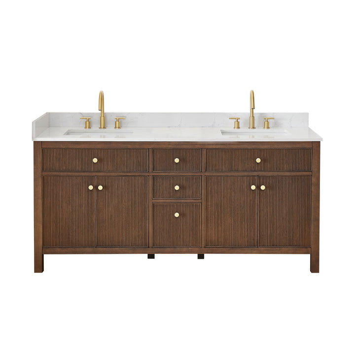 Cerrito 72" Double Bathroom Vanity