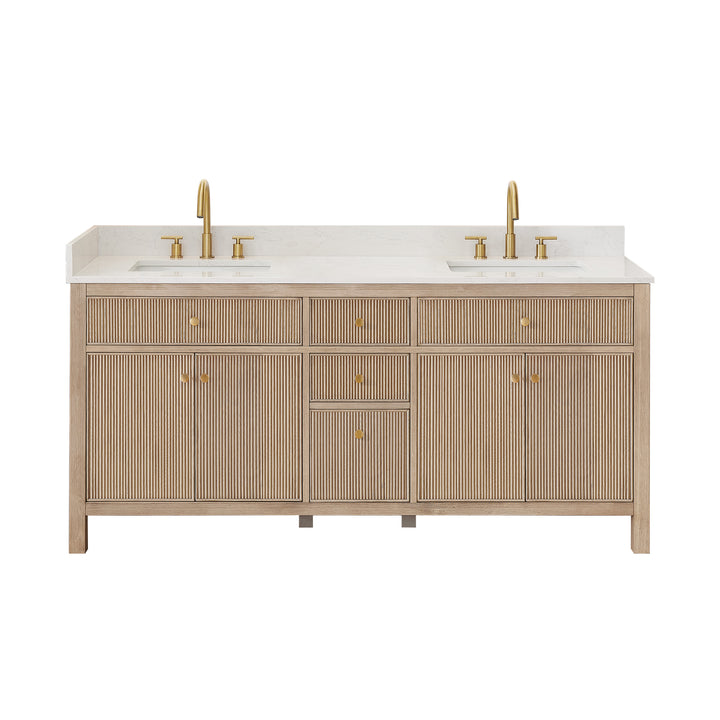 Cerrito 72" Double Bathroom Vanity