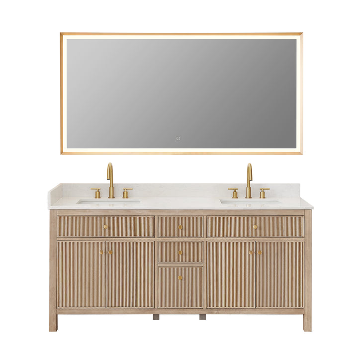 Cerrito 72" Double Bathroom Vanity