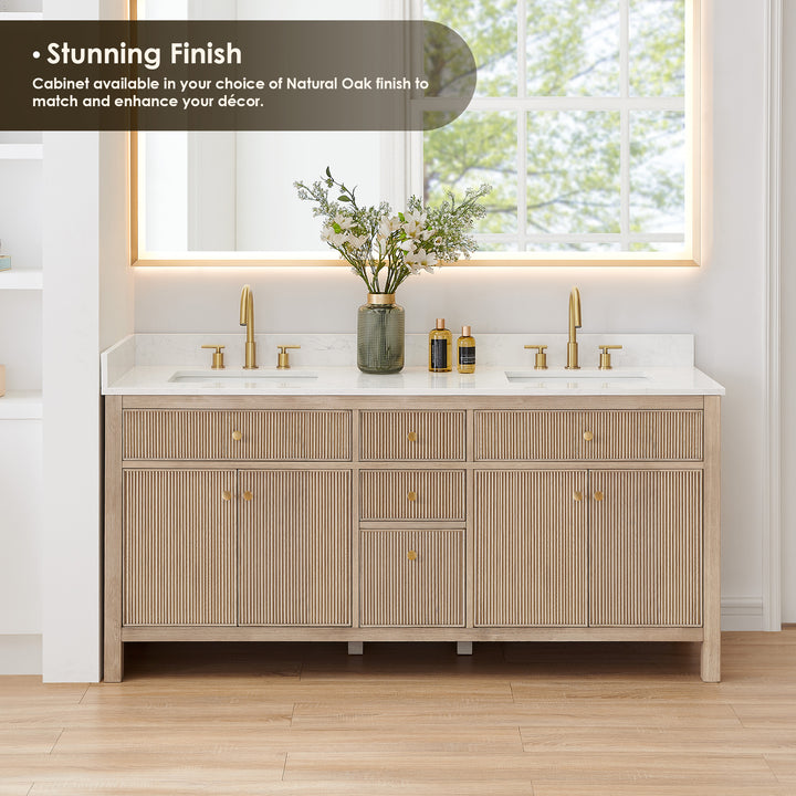 Cerrito 72" Double Bathroom Vanity