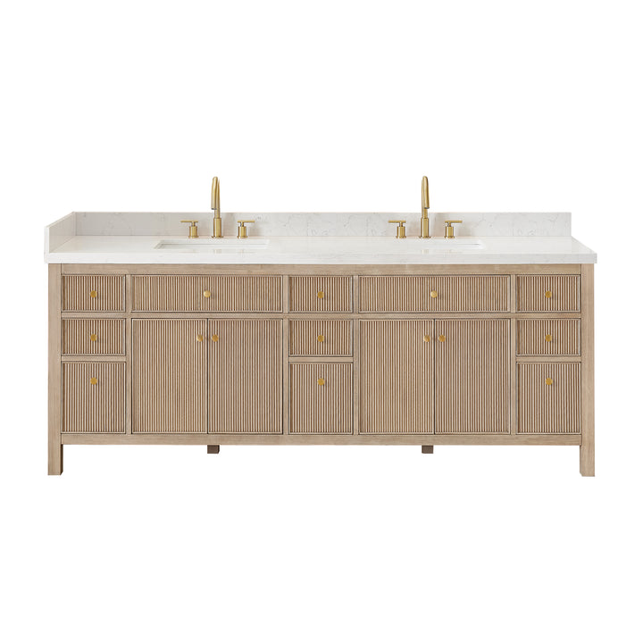 Cerrito 84" Double Bathroom Vanity