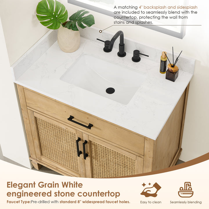 Salome 36" Single Bathroom Vanity