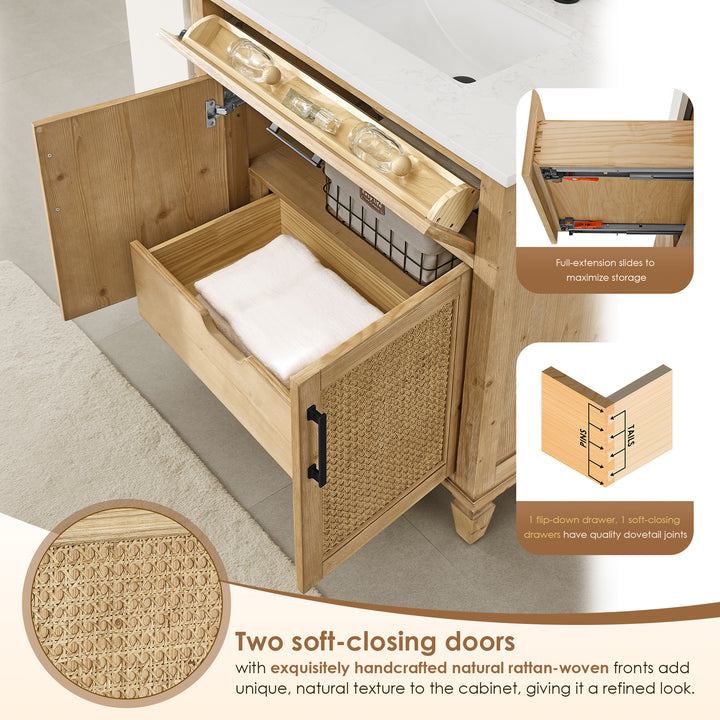 Salome 36" Single Bathroom Vanity