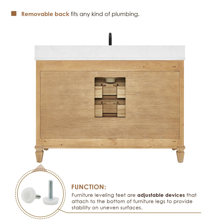 Salome 48" Single Bathroom Vanity