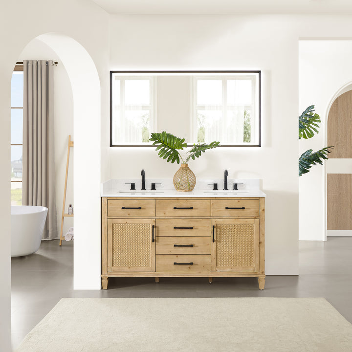 Salome 60" Double Bathroom Vanity