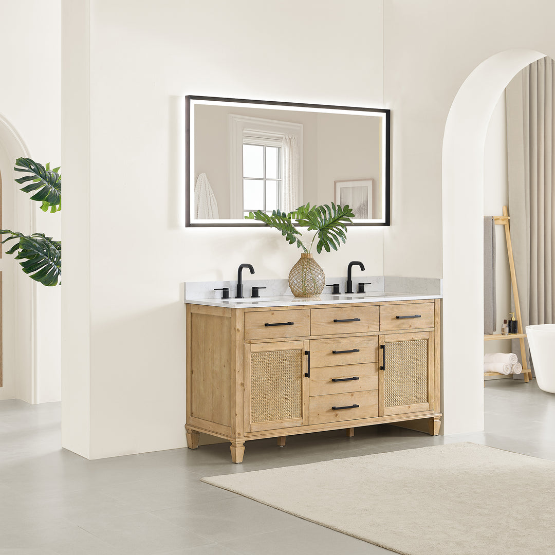 Salome 60" Double Bathroom Vanity