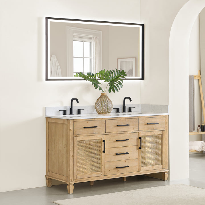 Salome 60" Double Bathroom Vanity