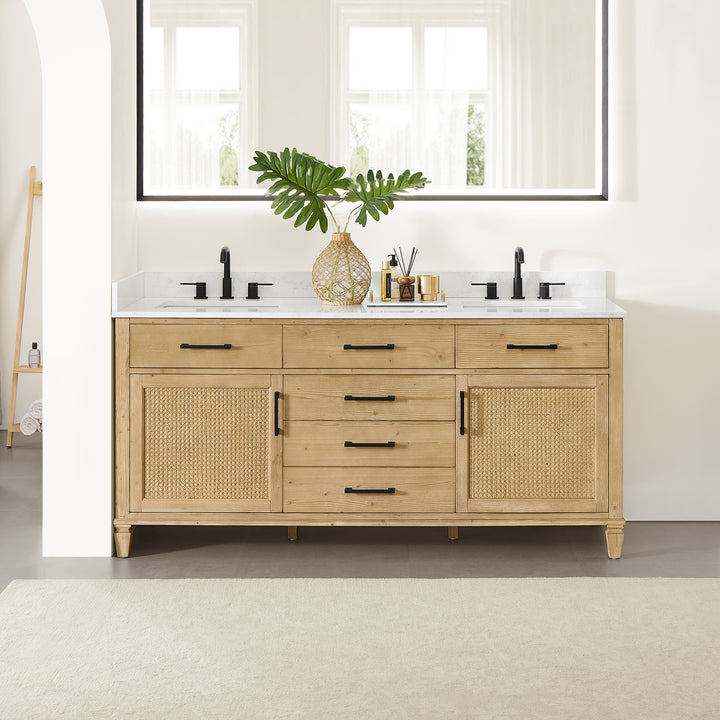 Salome 72" Double Bathroom Vanity