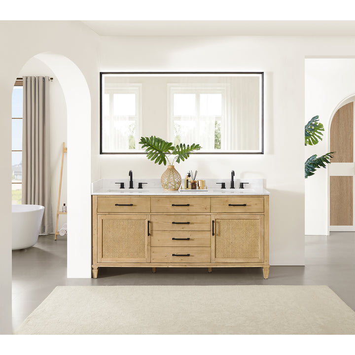 Salome 72" Double Bathroom Vanity
