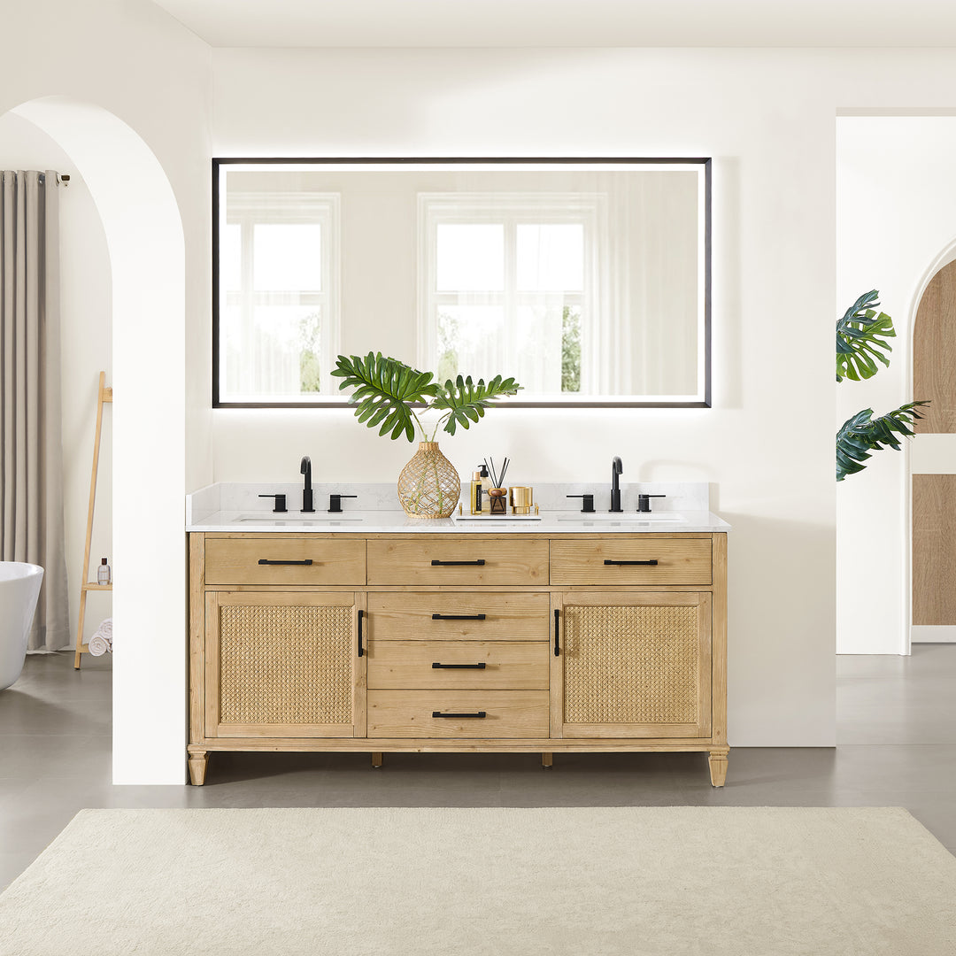 Salome 72" Double Bathroom Vanity