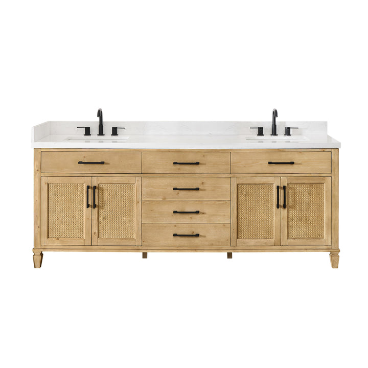 Salome 84" Double Bathroom Vanity