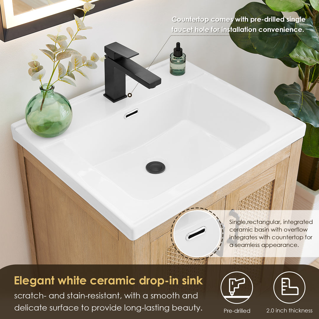 Bondi 24" Single Bathroom Vanity