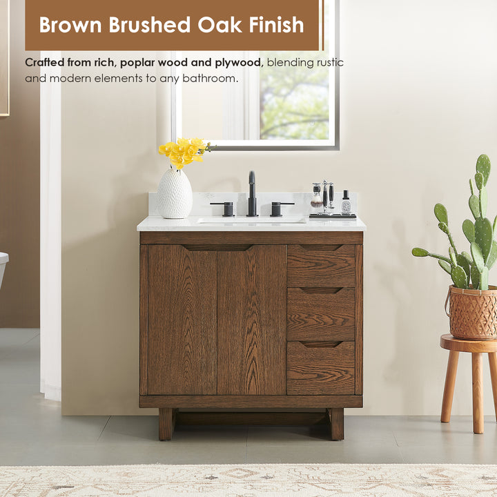 Mowry 36" Single Bathroom Vanity