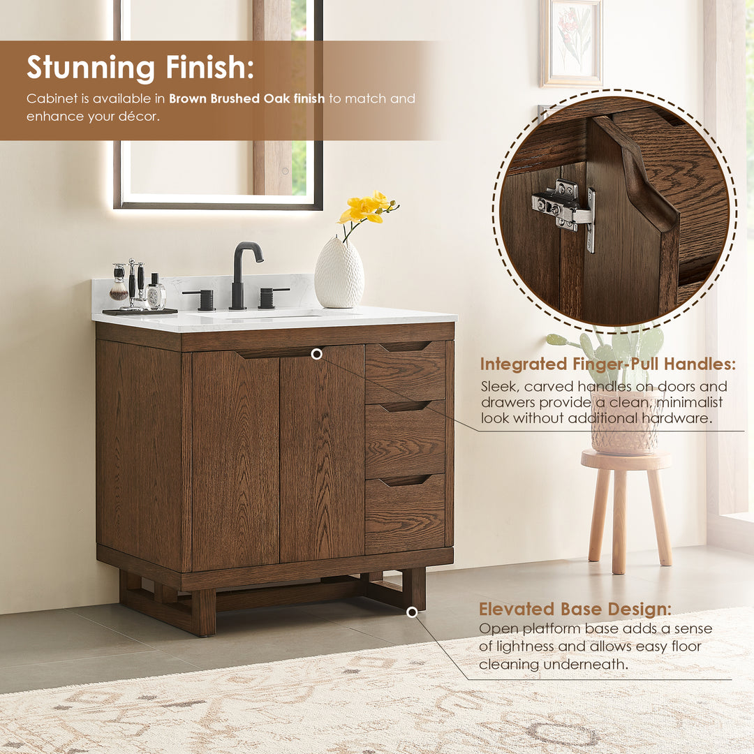 Mowry 36" Single Bathroom Vanity