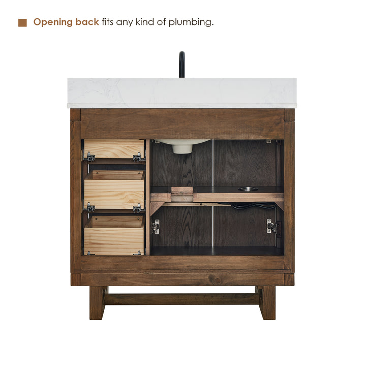 Mowry 36" Single Bathroom Vanity