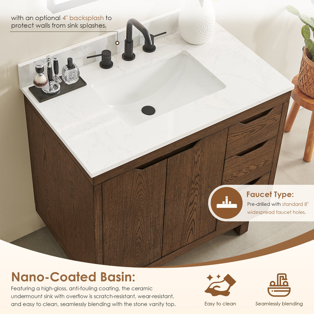Mowry 36" Single Bathroom Vanity