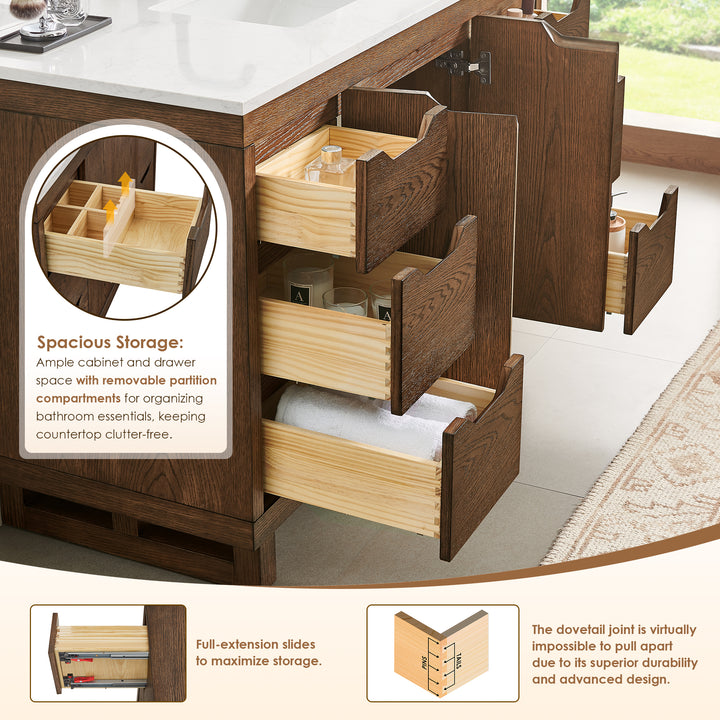 Mowry 48" Single Bathroom Vanity