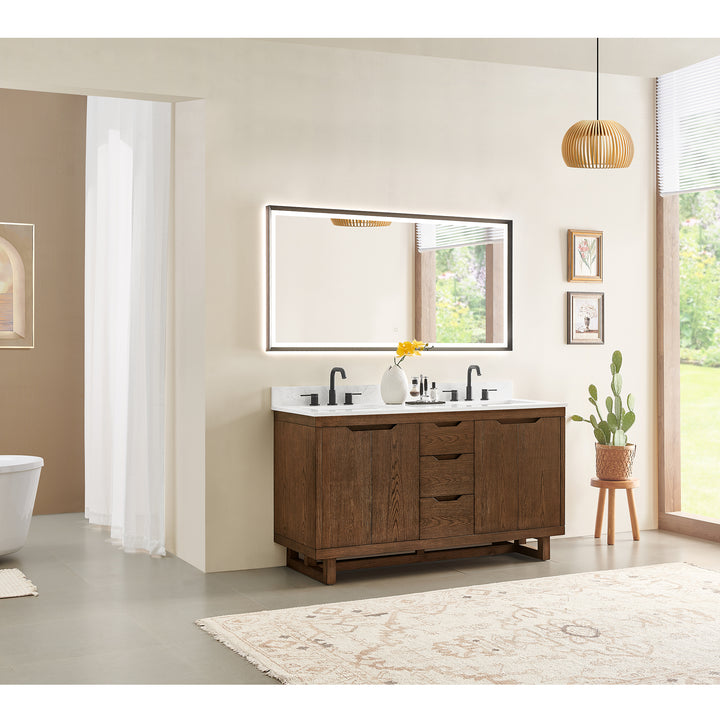 Mowry 60" Double Bathroom Vanity