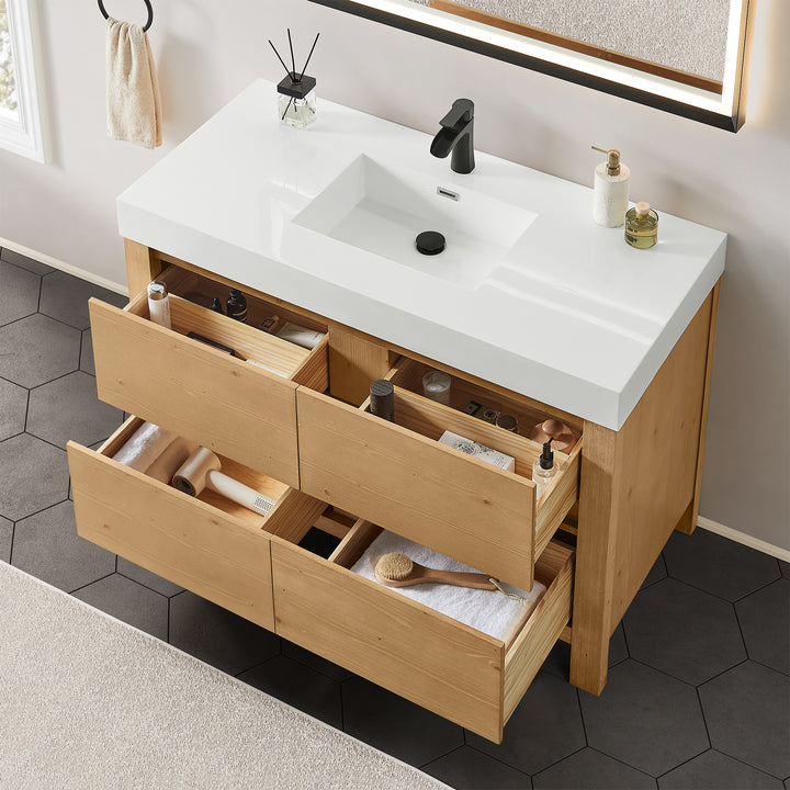 Cascadia 48" Single Bathroom Vanity