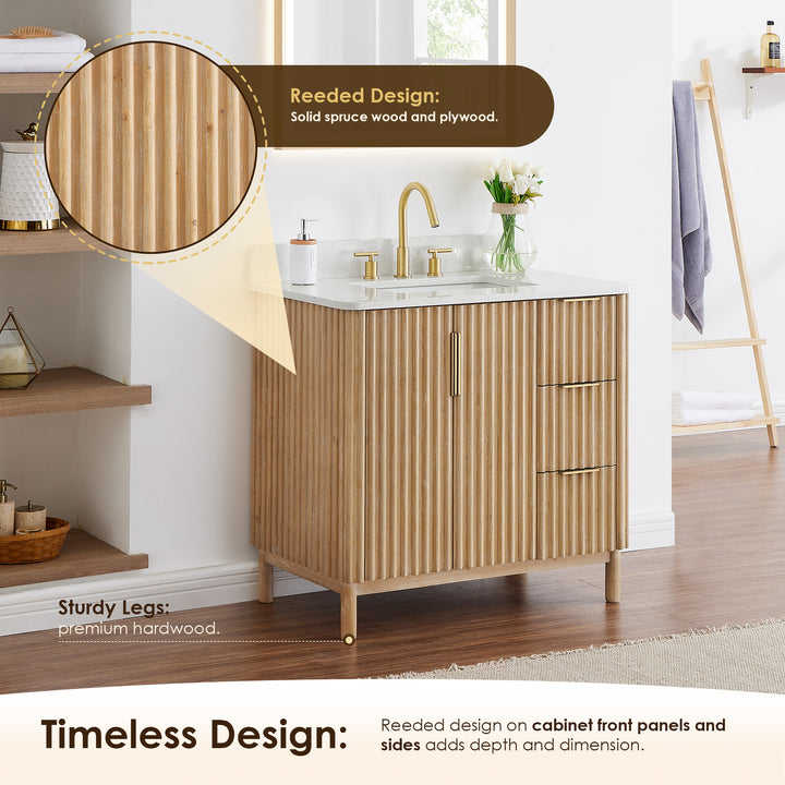 Sierra 36" Single Bathroom Vanity